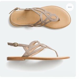 Market & Spruce Irene Strappy Sandal. Gray. Women’s size 8.